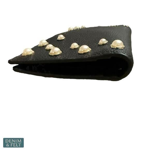 Kate Spade Serrano Place Pearl Stacy Black Long Wallet Gold Hardware - Picture 8 of 14